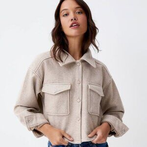 Simon's felted shirt jacket BNWT - S